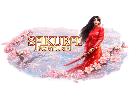 Sakura Fortune japoński automat Quickspin z wojowniczką i bonusami